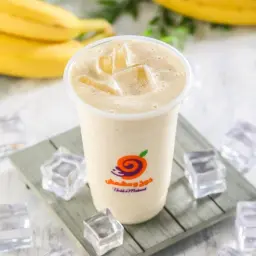عصير موز مع حليب